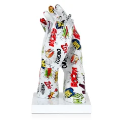 Statues & Sculptures Table Top|Pop Art-Infinite Touch 36cm Pop Art Resin Indoor Sculpture