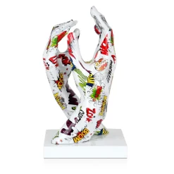 Statues & Sculptures Table Top|Pop Art-Infinite Touch 36cm Pop Art Resin Indoor Sculpture