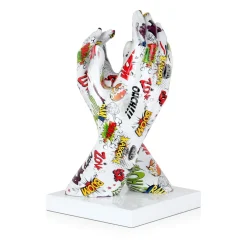 Statues & Sculptures Table Top|Pop Art-Infinite Touch 36cm Pop Art Resin Indoor Sculpture
