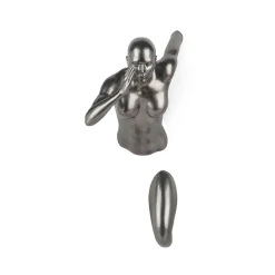 Statues & Sculptures Figurative|Wall Art-Infinity Woman 28cm Anthracite Resin Wall Sculpture