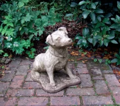 Statues & Sculptures Dogs-Jack Russell Terrier Stone Garden Ornament