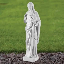 Statues & Sculptures Jesus-Jesus Christ 40cm Marble Resin Garden Statue