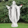 Statues & Sculptures Jesus-Jesus Christ 100cm Marble Resin Garden Statue