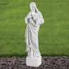Statues & Sculptures Jesus-Jesus Christ 42cm Marble Resin Garden Statue