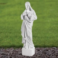 Statues & Sculptures Jesus-Jesus Christ 42cm Marble Resin Garden Statue