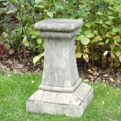 Statues & Sculptures Plinths & Pedestals-Keymer Column Stone Garden Pedestal
