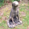 Statues & Sculptures Dogs-Labrador Stone Garden Ornament