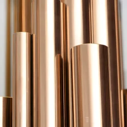 Statues & Sculptures Floor Standing|Abstract-Light Symphony 165cm Copper Metal Garden Sculpture