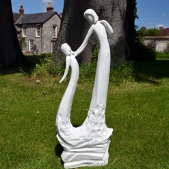 Statues & Sculptures Modern-Loving Mother Modern Poly Resin Garden Statue