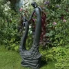 Statues & Sculptures Modern-Loving Mother Modern Poly Resin Garden Statue