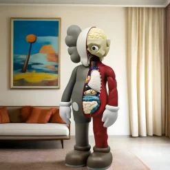 Statues & Sculptures Figurative|Floor Standing-Lucify Biofusion 130cm Brown Resin Indoor Sculpture