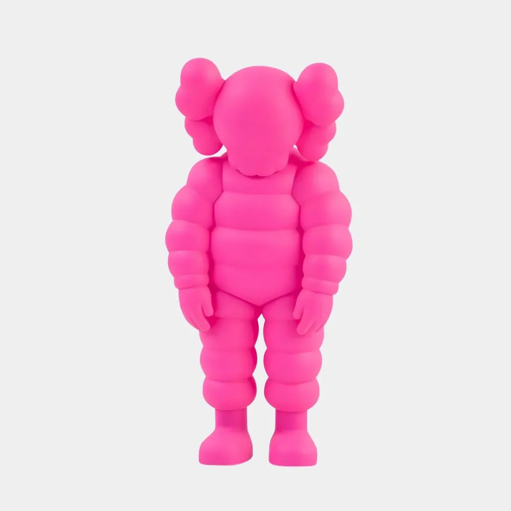 Statues & Sculptures Figurative|Floor Standing-Lucify Bounce 80cm Pink Resin Indoor Sculpture v1