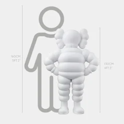 Statues & Sculptures Figurative|Floor Standing-Lucify Bounce 130cm White Resin Indoor Sculpture