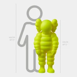 Statues & Sculptures Figurative|Floor Standing-Lucify Bounce 135cm Yellow Resin Indoor Sculpture