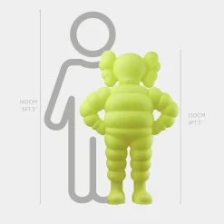 Statues & Sculptures Figurative|Floor Standing-Lucify Bounce 130cm Yellow Resin Indoor Sculpture