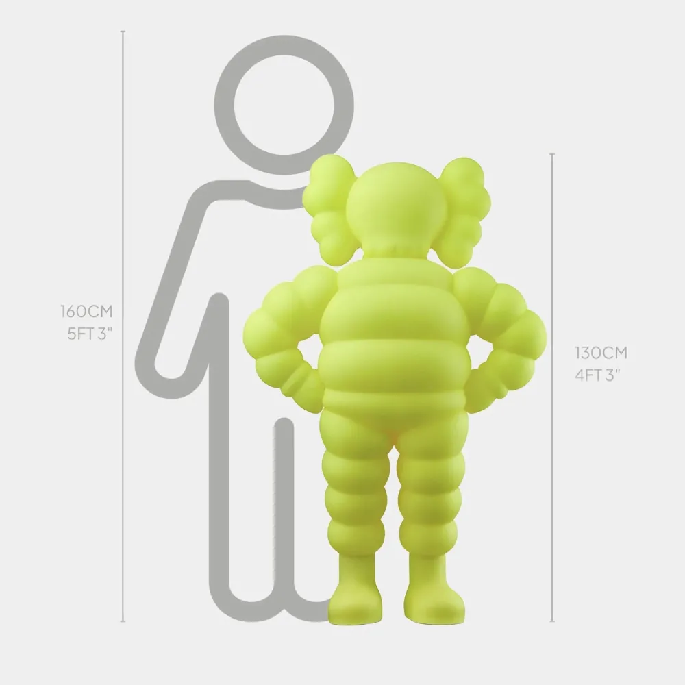 Statues & Sculptures Figurative|Floor Standing-Lucify Bounce 130cm Yellow Resin Indoor Sculpture
