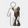 Statues & Sculptures Figurative|Floor Standing-Lucify Daze 130cm Brown Resin Indoor Sculpture
