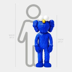 Statues & Sculptures Figurative|Floor Standing-Lucify Fuzz 135cm Blue Resin Indoor Sculpture