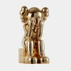 Statues & Sculptures Figurative|Floor Standing-Lucify Hide 70cm Gold Resin Indoor Sculpture