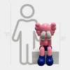 Statues & Sculptures Floor Standing|Figurative-Lucify Hide 130cm Pink Resin Indoor Sculpture