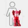 Statues & Sculptures Figurative|Floor Standing-Lucify Hide 110cm Red Resin Indoor Sculpture