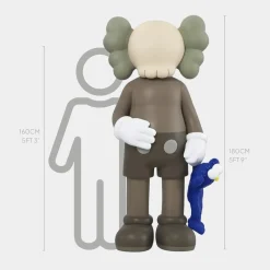 Statues & Sculptures Giant|Figurative-Lucify Playtime 180cm Brown Resin Indoor Sculpture