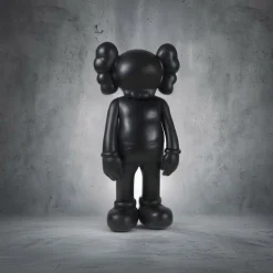 Statues & Sculptures Figurative|Floor Standing-Lucify Seek 135cm Black Resin Indoor Sculpture