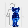 Statues & Sculptures Figurative|Floor Standing-Lucify Seek 135cm Blue Resin Indoor Sculpture