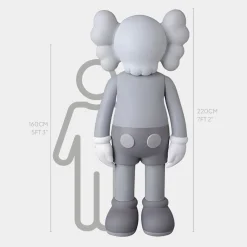 Statues & Sculptures Giant|Figurative-Lucify Seek 220cm Grey Resin Indoor Sculpture