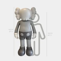 Statues & Sculptures Giant|Figurative-Lucify Seek 170cm Grey Resin Indoor Sculpture