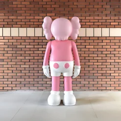 Statues & Sculptures Giant|Figurative-Lucify Seek 170cm Pink Resin Indoor Sculpture