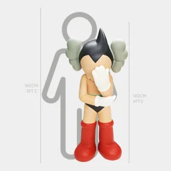 Statues & Sculptures Figurative|Floor Standing-Lucify Starboy 140cm Red Resin Indoor Sculpture