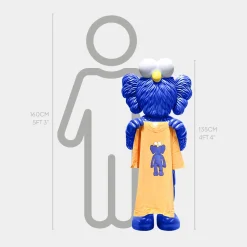 Statues & Sculptures Figurative|Floor Standing-Lucify Tee 135cm Blue Resin Indoor Sculpture