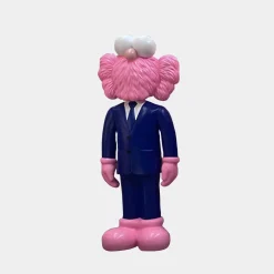 Statues & Sculptures Figurative|Floor Standing-Lucify Vogue 90cm Blue Resin Indoor Sculpture v1