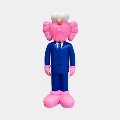 Statues & Sculptures Figurative|Floor Standing-Lucify Vogue 90cm Blue Resin Indoor Sculpture v2