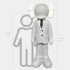Statues & Sculptures Giant|Figurative-Lucify Vogue 200cm Grey Resin Indoor Sculpture
