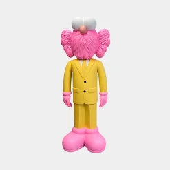 Statues & Sculptures Figurative|Floor Standing-Lucify Vogue 90cm Yellow Resin Indoor Sculpture