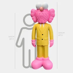 Statues & Sculptures Giant|Figurative-Lucify Vogue 200cm Yellow Resin Indoor Sculpture