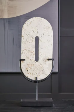 Statues & Sculptures Table Top|Abstract-Lunar Collection Stone Indoor Sculptures