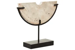 Statues & Sculptures Table Top|Abstract-Lunar Fragment 33cm Stone Indoor Sculpture