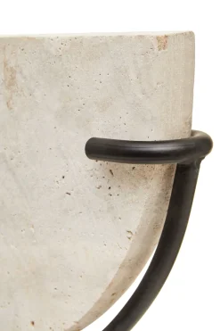 Statues & Sculptures Table Top|Abstract-Lunar Fragment 33cm Stone Indoor Sculpture