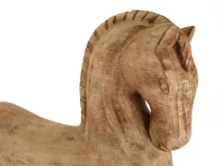 Statues & Sculptures Table Top|Animals-Majestic Horse 50cm Wood Indoor Statue