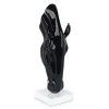 Statues & Sculptures Floor Standing|Animals-Majestic Horse Head 70cm Black Resin Indoor Sculpture