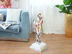 Statues & Sculptures Table Top|Animals-Majestic Horse Head 70cm Multicoloured Resin Sculpture