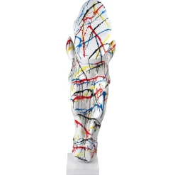 Statues & Sculptures Floor Standing|Animals-Majestic Horse Head 151cm Multicoloured Resin Sculpture