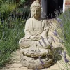 Statues & Sculptures Buddha-Meditation Buddha Stone Garden Statue