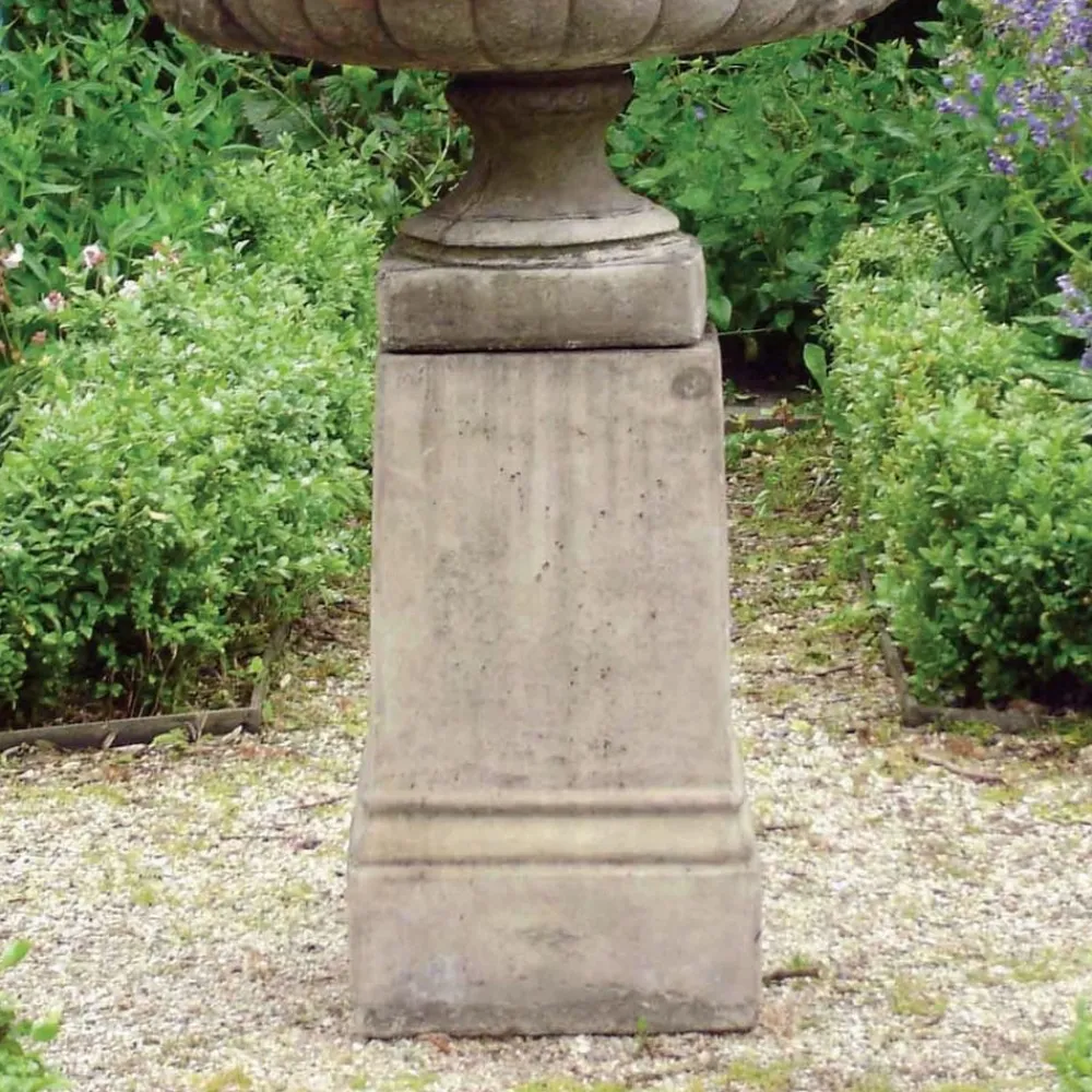 Statues & Sculptures Plinths & Pedestals-Modena Column Stone Garden Pedestal