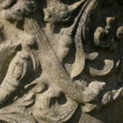 Statues & Sculptures Large|Round-Montpellier Vase Stone Garden Planter