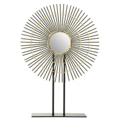 Statues & Sculptures Table Top|Abstract-Moonburst 44cm Metal Indoor Sculpture