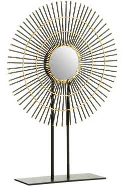 Statues & Sculptures Table Top|Abstract-Moonburst 44cm Metal Indoor Sculpture